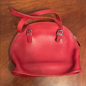 Vintage Coach Leather Bag